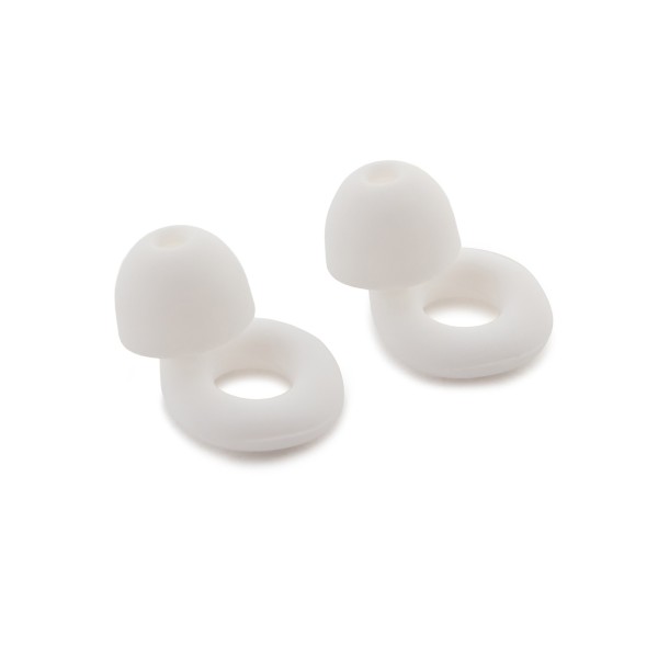 SubZero Pro Concert Earplugs with Case, White