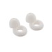 SubZero Pro Concert Earplugs with Case, White