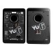 Kanto YU6 Bookshelf Speakers, Black - Rear