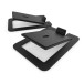 Kanto S6 Desktop Speaker Stands (Large), Black - Angled