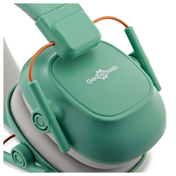 Children's Coloured Ear Defenders by Gear4music, Mint