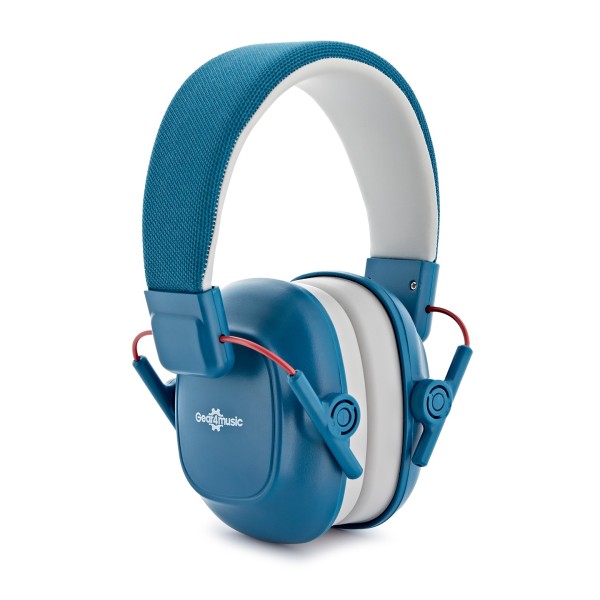 Children's Coloured Ear Defenders by Gear4music, Blue