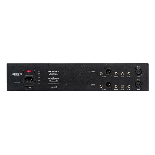 Warm Audio WA273-EQ 2-Channel Microphone Preamp with EQ - Rear