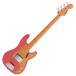 Fender Custom Shop 1959 Precision Bass DLX Closet Classic, Super Faded Aged Fiesta Red #R132891 - front