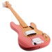 Fender Custom Shop 1959 Precision Bass DLX Closet Classic, Super Faded Aged Fiesta Red #R132891 - body and neck 