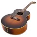 Gibson Acoustic 1957 SJ-200 Left-Handed Vintage Sunburst - body and neck
