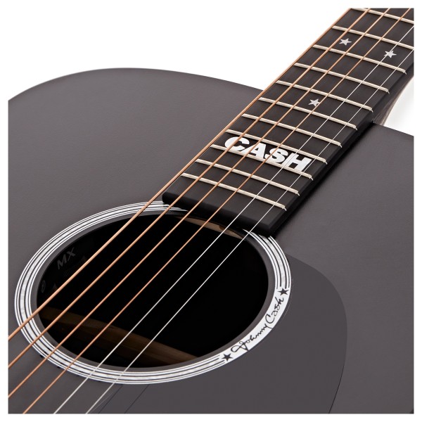 Martin DX Johnny Cash - soundhole