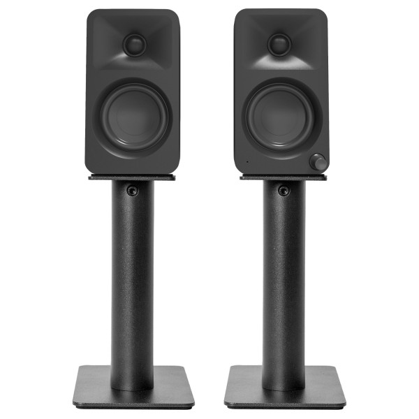 Kanto Ora Desktop Speakers with SP9 Speaker Stands, Black - Bundle