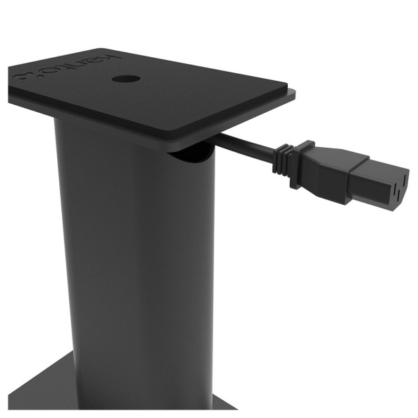 SP9 Speaker Stands, Black - Cable