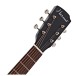 Hartwood Artiste Parlour Guitar, Satin Black