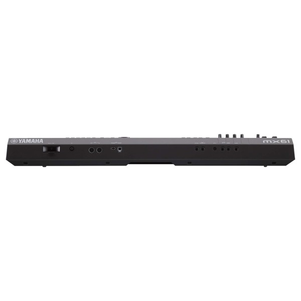 Yamaha MX61 II Music Production Synthesizer, Black - Back