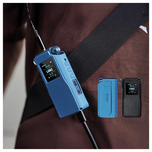 FiiO BTR17 Flagship Bluetooth Headphone Amplifier, Blue - lifestlye - 9
