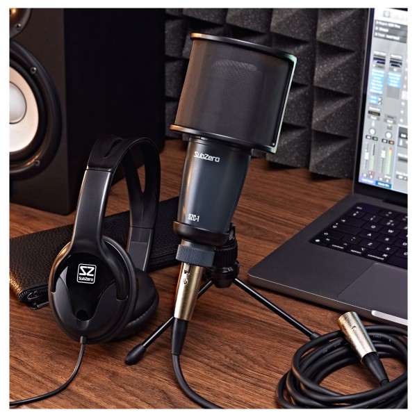 SubZero REC-1 Condenser Mic & Monitoring Pack