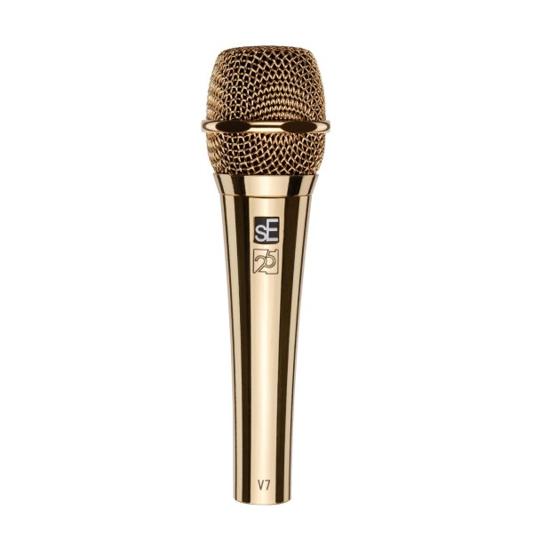 sE Electronics V7 Gold 25th Anniversary Front