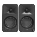 Kanto Ora Desktop Speakers, Black - Front