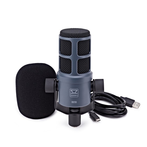 SubZero DB20U Dynamic USB Broadcast Microphone