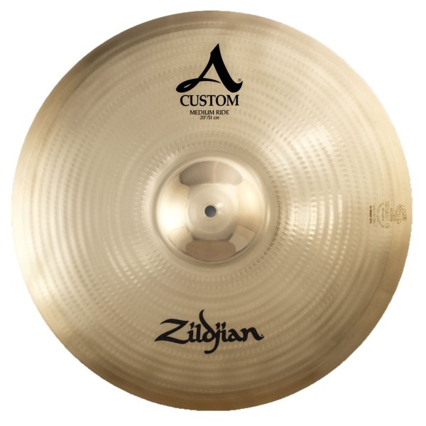 Zildjian A Custom 20'' Medium Ride Cymbal, Brilliant Finish