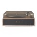 Crosley Stave Turntable, Walnut - Front Panel