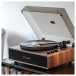 Crosley Stave Turntable, Walnut - Lifestyle