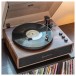 Crosley Stave Turntable, Walnut - Lifestyle 3