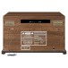 Crosley Musician 8-in-1 Media Center, Walmnut - Rear