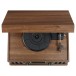 Crosley Musician 8-in-1 Turntable, CD Player and Cassette, Walnut - Top