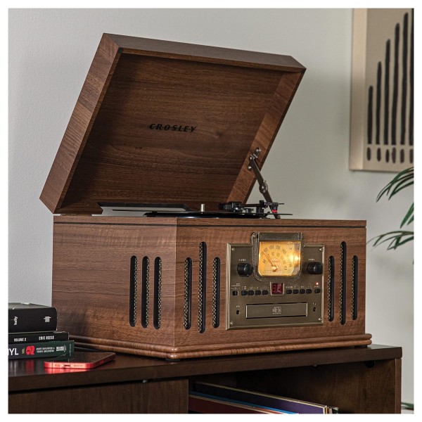 Crosley Musician 8-in-1 Turntable, CD Player and Cassette - Lifestyle