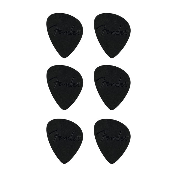 Fender Offset Picks, Black (6)
