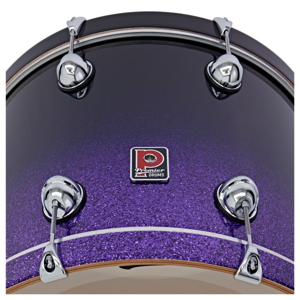Premier Genista Maple 20" 3pc Shell Pack, Purple Fade Sparkle