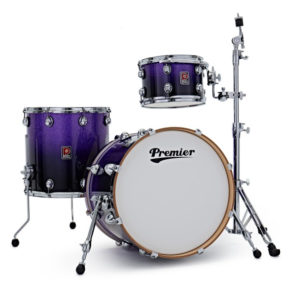Premier Genista Maple 20" 3pc Shell Pack, Purple Fade Sparkle