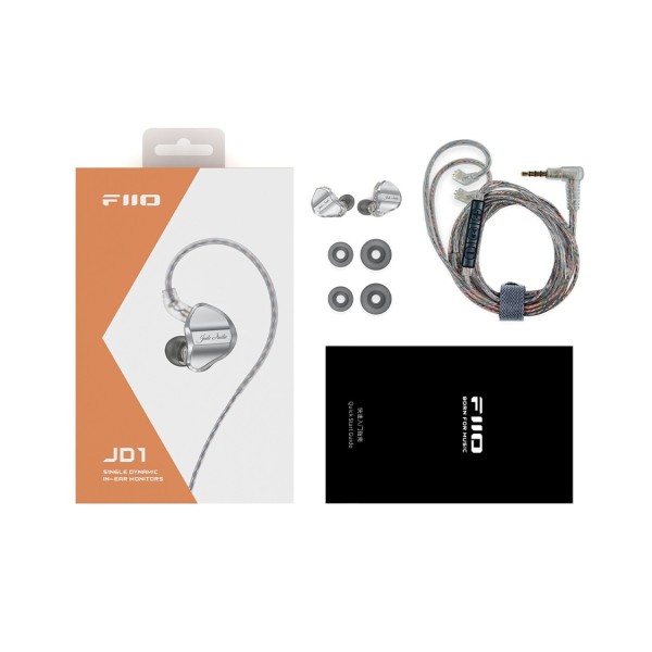 FiiO JD1 In-Ear Earphones, Accessories
