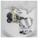 FiiO JD1 In-Ear Earphones, Silver - Beauty image