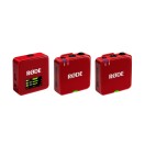 Rode Wireless Go Gen 3, Red - Nearly New