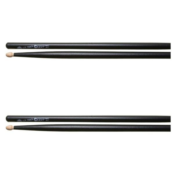 Los Cabos Next Generation Maple 8-11 Black Drumsticks, 2 Pair Pack