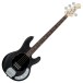 Sterling StingRay RAY4, Trans Black Satinado