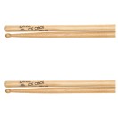 Los Cabos 3A Red Hickory Wood Tip Drumsticks, 2 Pair Pack