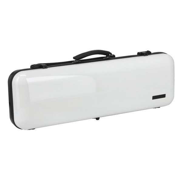 Gewa Air 2.1 Anniversary Oblong Violin Case, Black and White