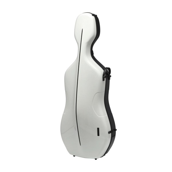 Gewa Air 3.9 Cello Case, White and Black