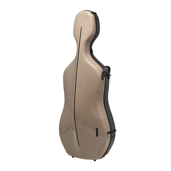 Gewa Air 3.9 Anniversary Cello Case, Brown and Beige
