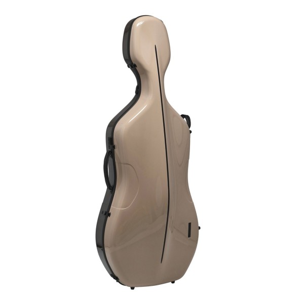 Gewa Air 3.9 Anniversary Cello Case, Brown and Beige