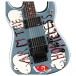 Fender Tom Morello Arm The Homeless Stratocaster RW, Blue Ice Metallic - body 