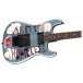 Fender Tom Morello Arm The Homeless Stratocaster RW, Blue Ice Metallic - body and neck 