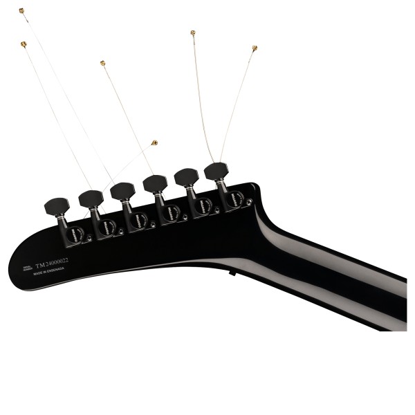 Fender Tom Morello Arm The Homeless Stratocaster RW, Blue Ice Metallic - headstock back 