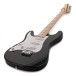 Antiquity St1 Mini 3/4 Size Left Handed Electric Guitar, Black