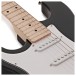 Antiquity St1 Mini 3/4 Size Left Handed Electric Guitar, Black