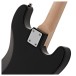 Antiquity St1 Mini 3/4 Size Left Handed Electric Guitar, Black