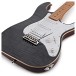 Jet Guitars JS-450 Roasted Maple, Transparent Black