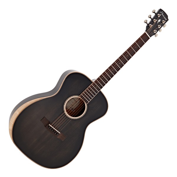 Hartwood Artiste Orchestral Model Acoustic Guitar, Black
