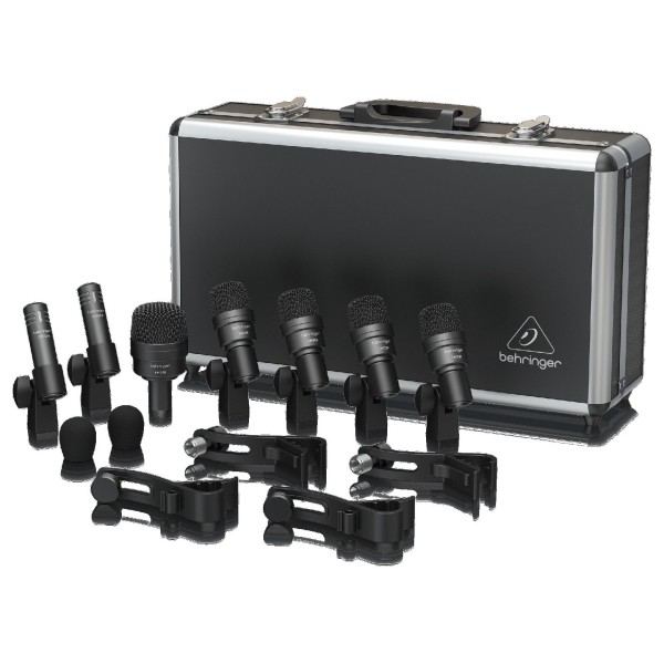 Behringer BC1200 7-Piece Drum Microphone Set - Full Set