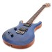 PRS SE Custom 24 Left Handed Violin Top Carve, Faded Blue - Angle